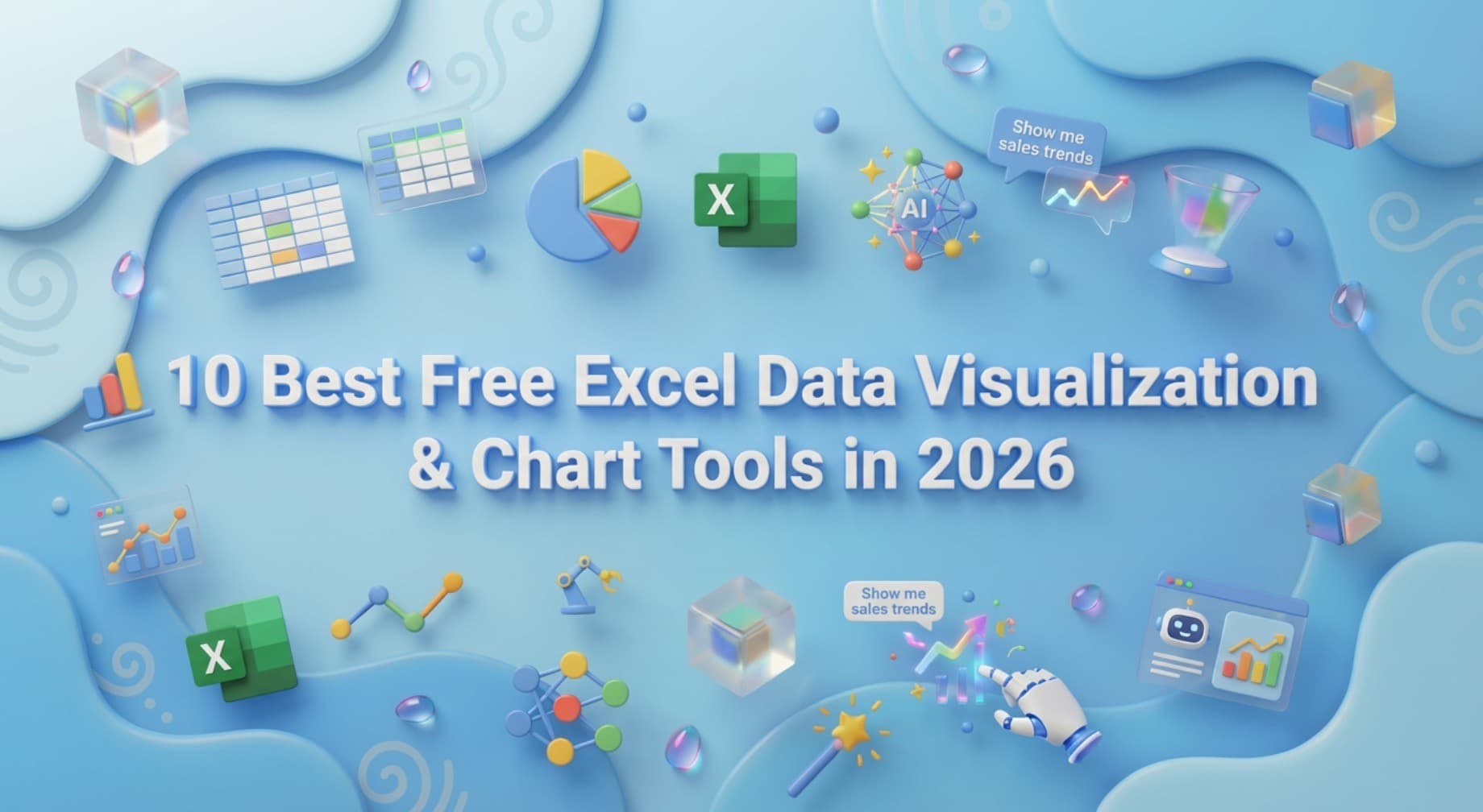 10 Best Free Excel Data Visualization & Chart Tools in 2026