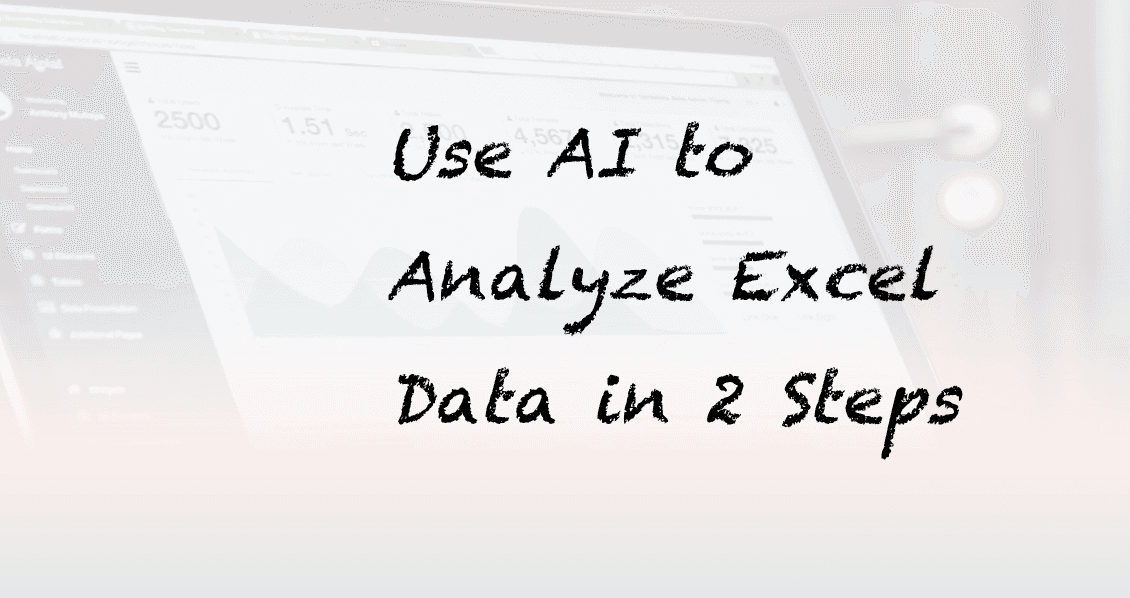 How to Analyze Data in Excel with AI | Powerdrill Bloom Use Case