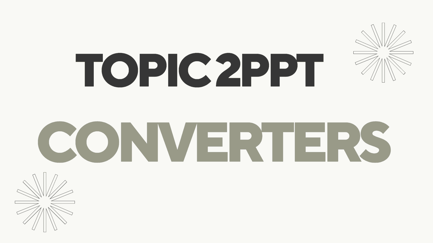 Top 5 Topic-to-PPT Converters in September, 2025