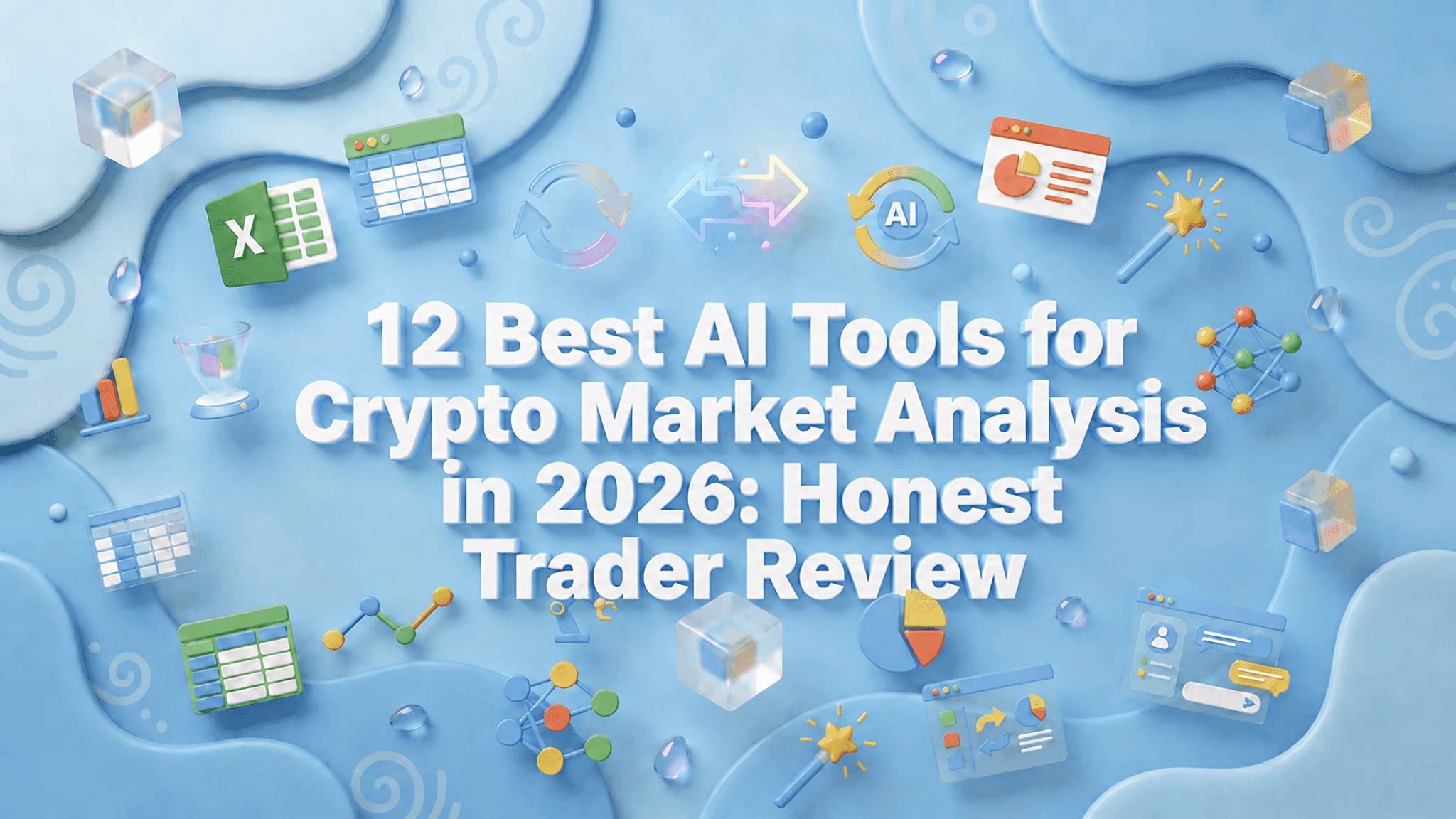 2026年における仮想通貨市場分析向けAIツールベスト12：正直なトレーダーによるレビュー
