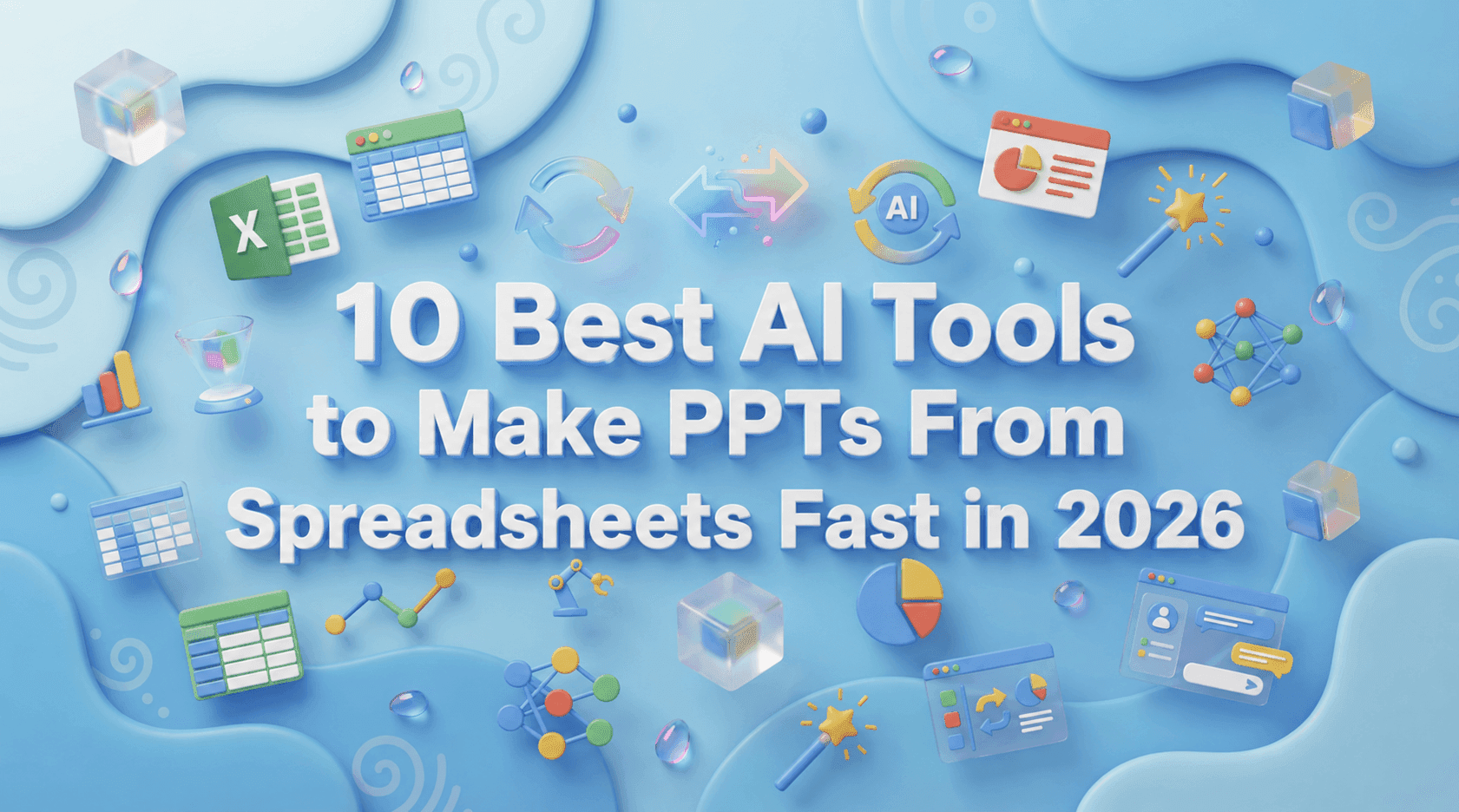 10 Best AI Tools to Make PPTs From Spreadsheets Fast in 2026