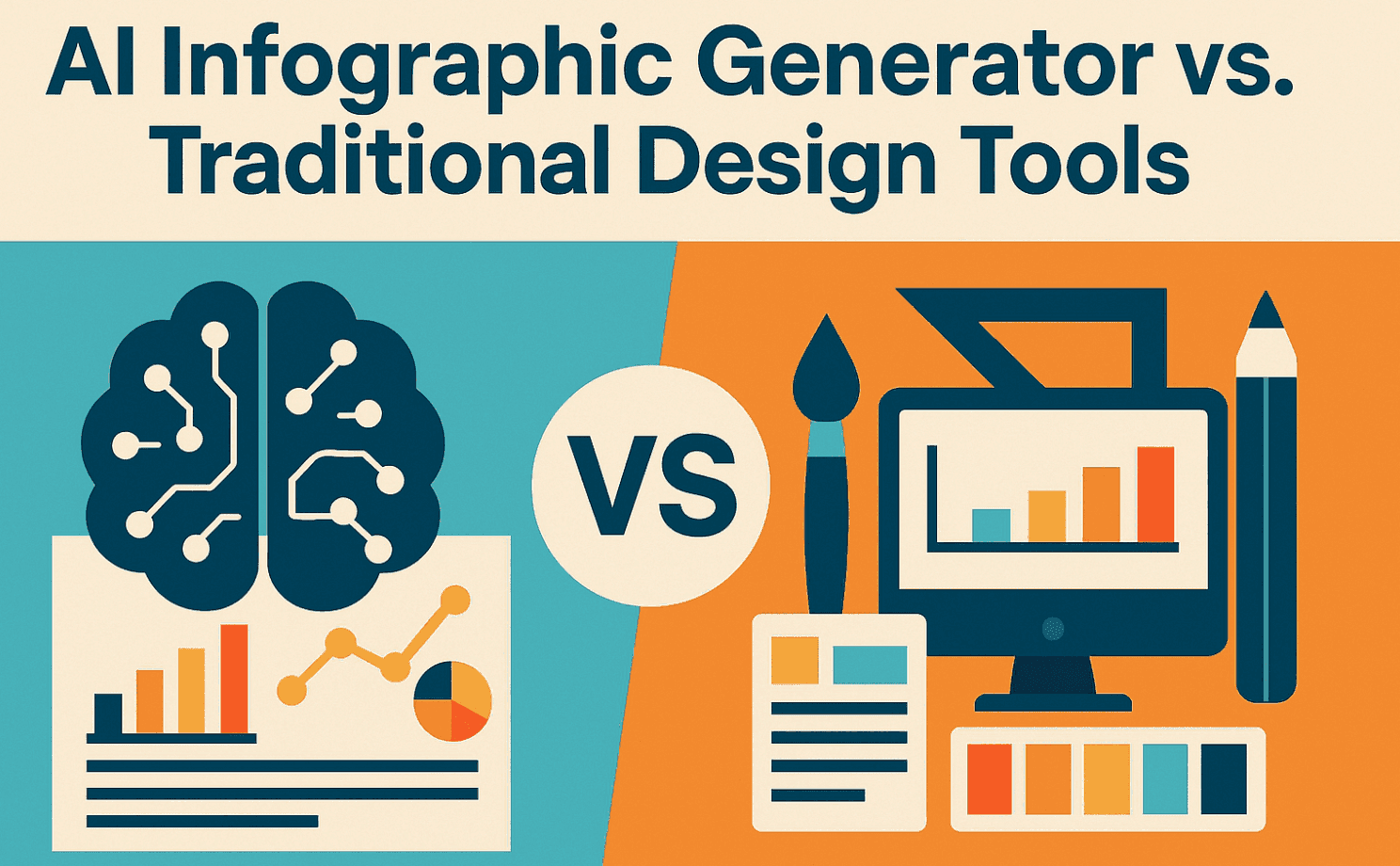 AI Infographic Generator vs. Traditional Design Tools: Which Saves You More Time?