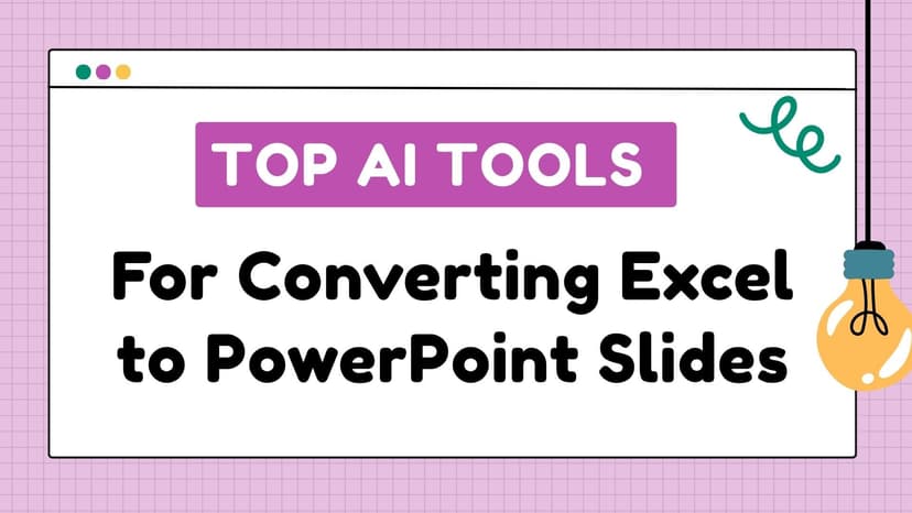 Top 8 AI Tools for Converting Excel to PowerPoint Slides in November, 2025