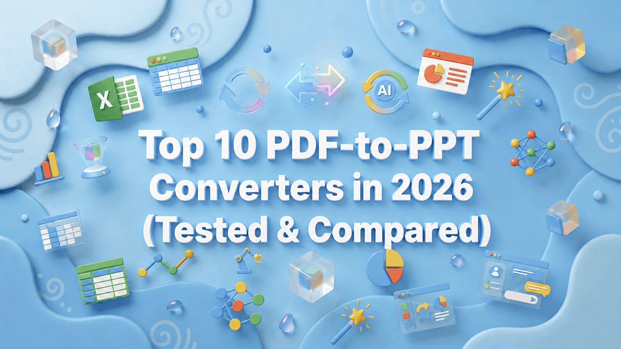 Top 10 PDF-to-PPT Converters in 2026 (Tested & Compared)