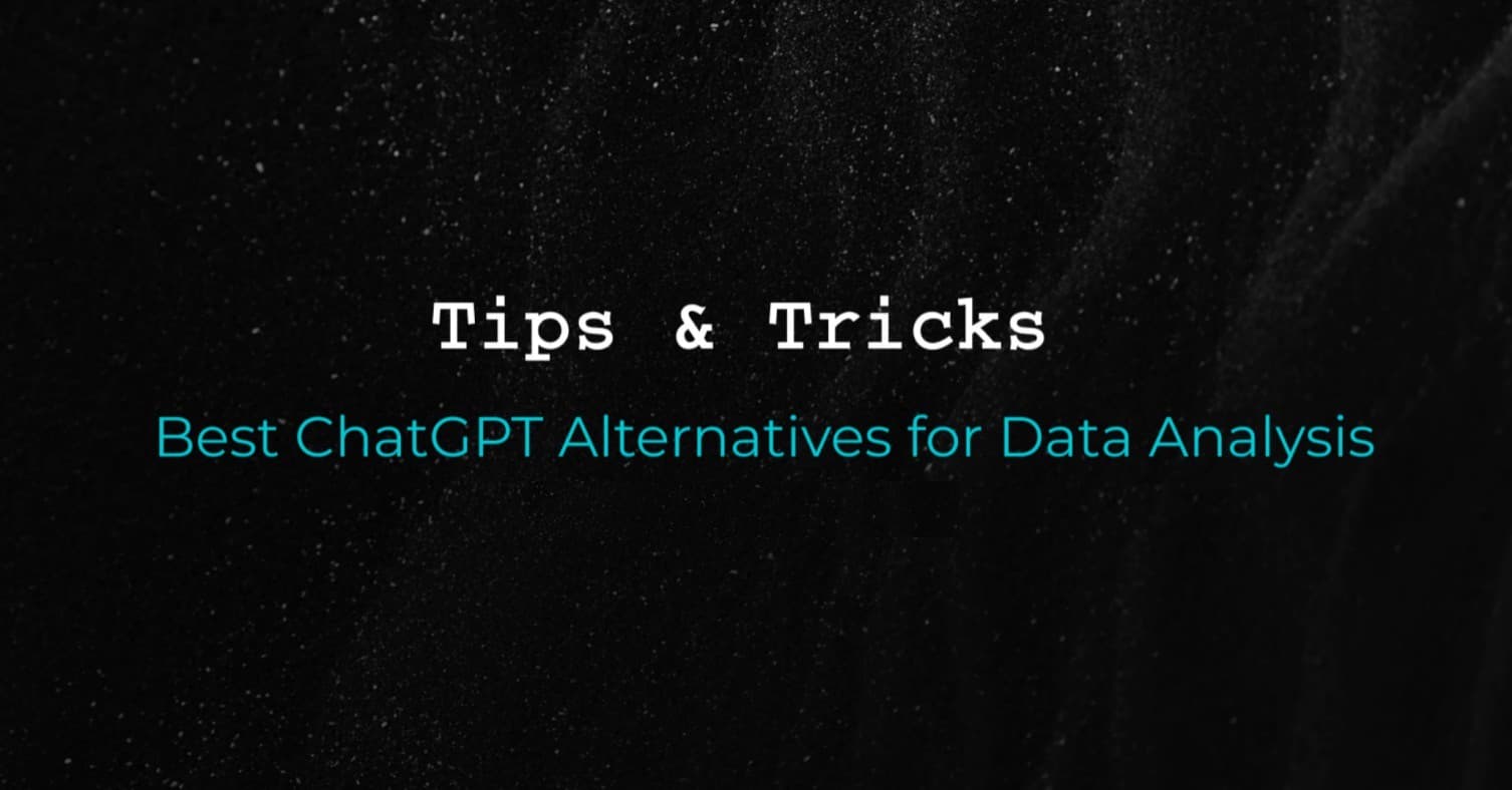 7 Best ChatGPT Alternatives for Data Analysis in November, 2025