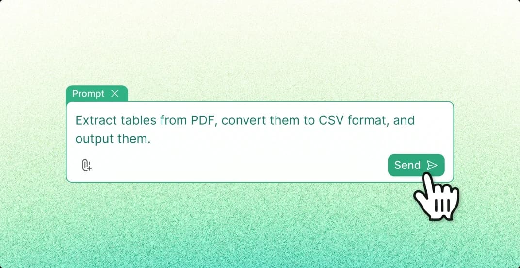 PDF to CSV Converter | Extract Tables from PDF in One Click