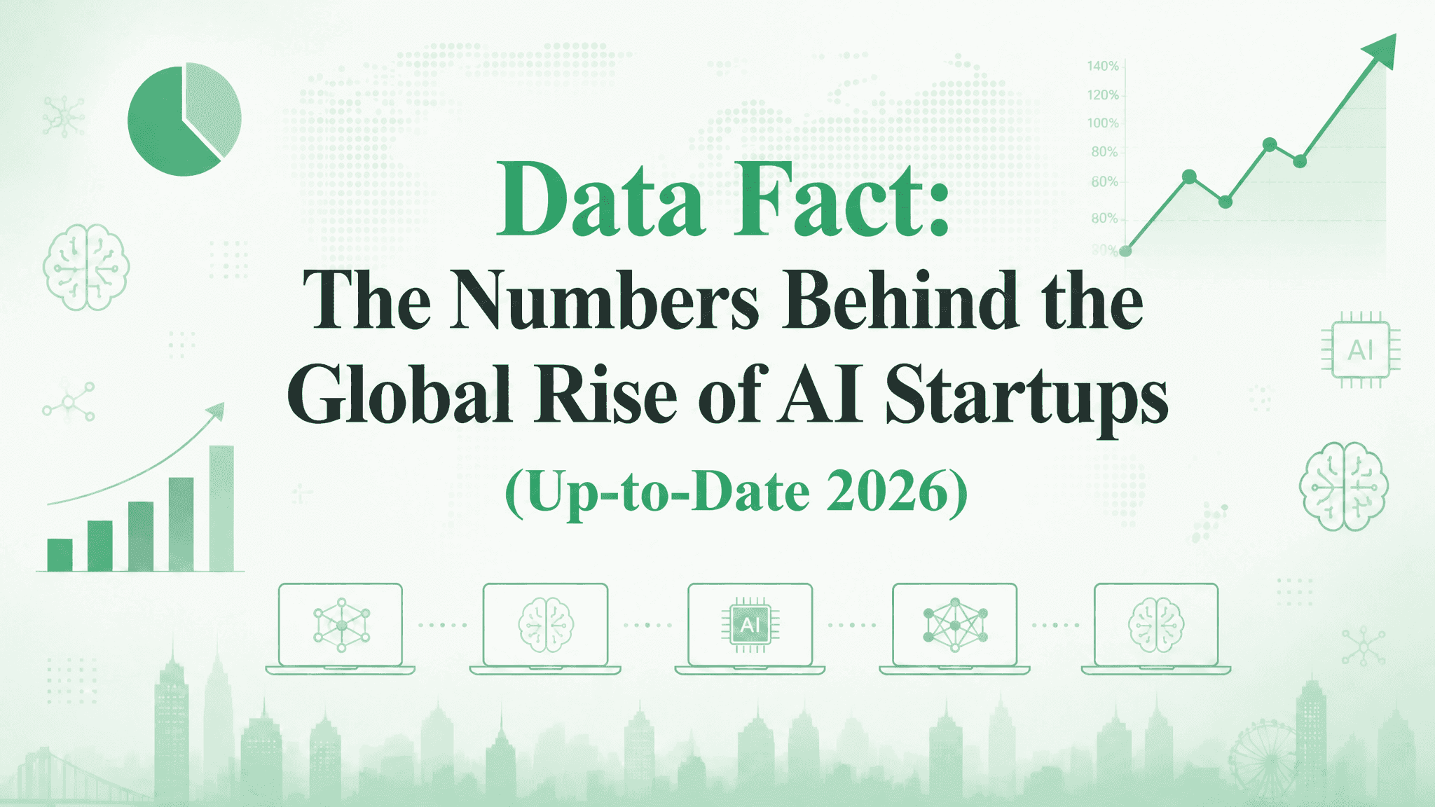 Data Fact: The Numbers Behind the Global Rise of AI Startups (Up-to-Date 2026)