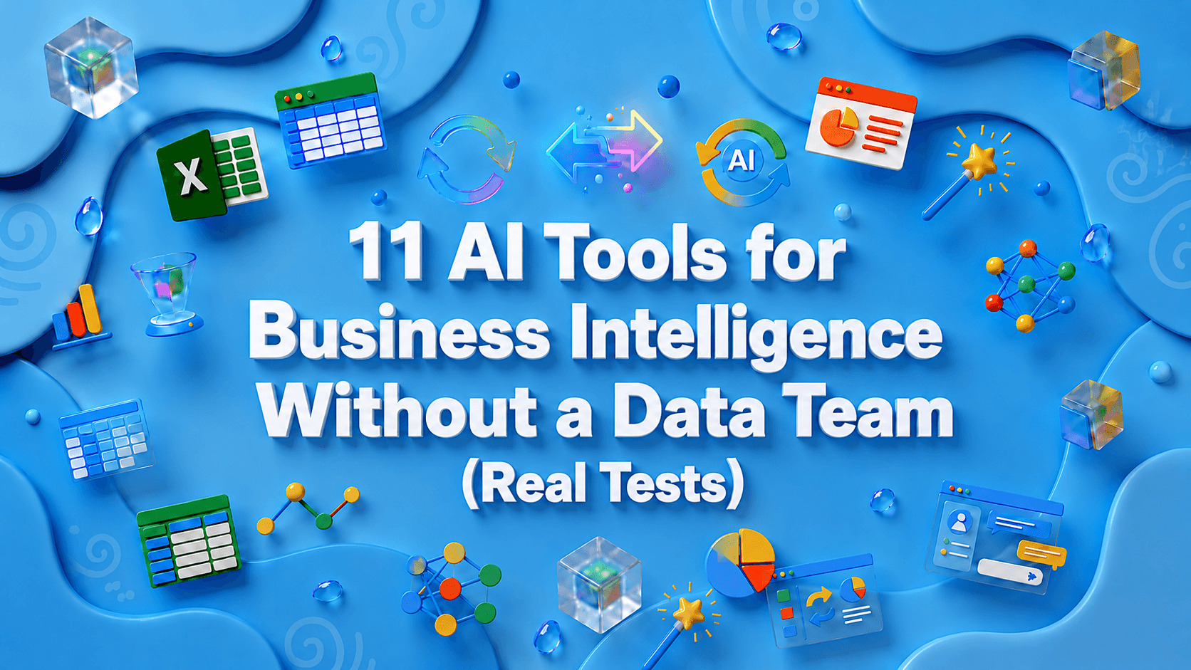 11 AI Tools for Business Intelligence Without a Data Team (Real Tests)
