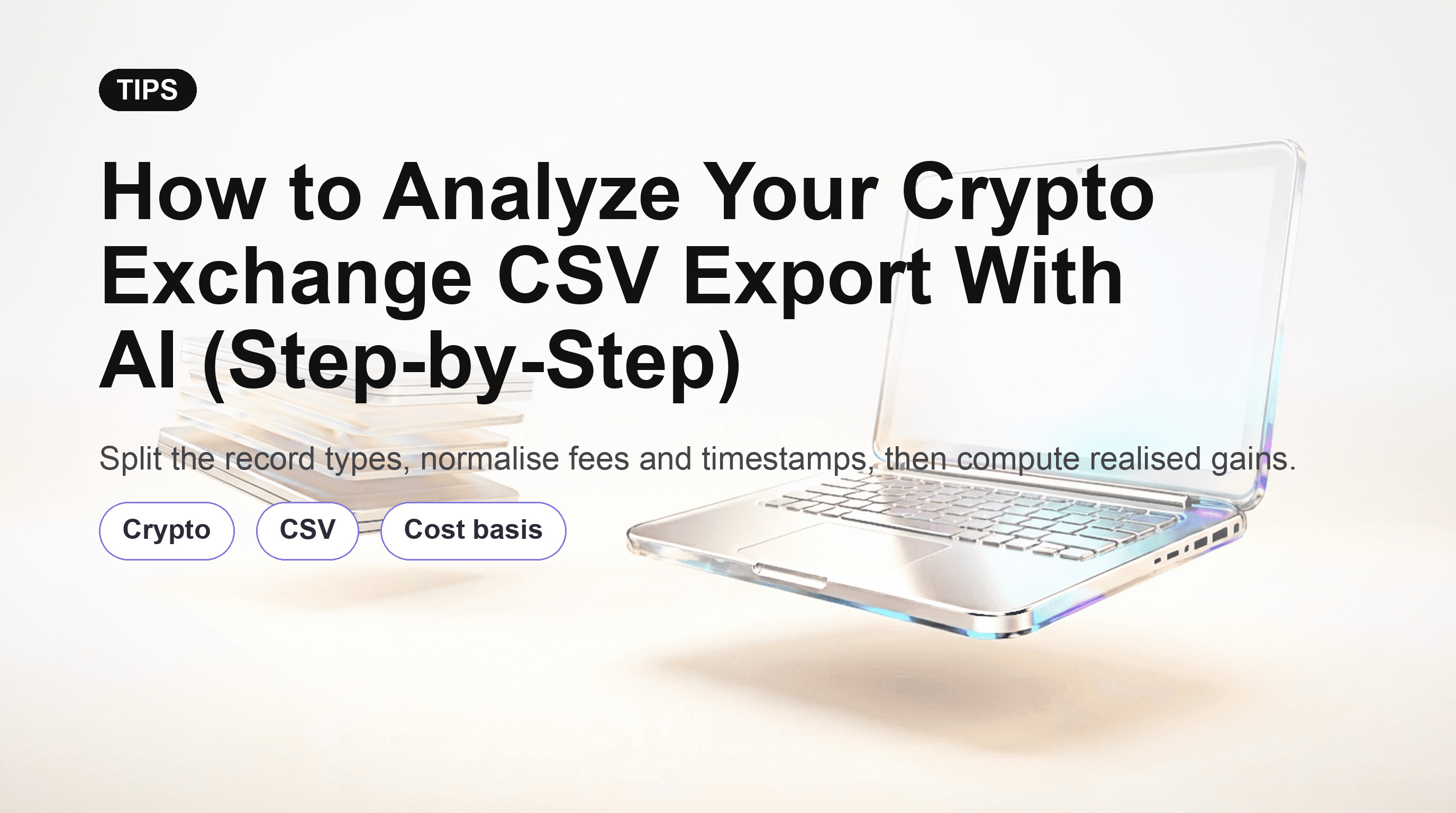 How to Analyze Your Crypto Exchange CSV Export With AI (Step-by-Step)