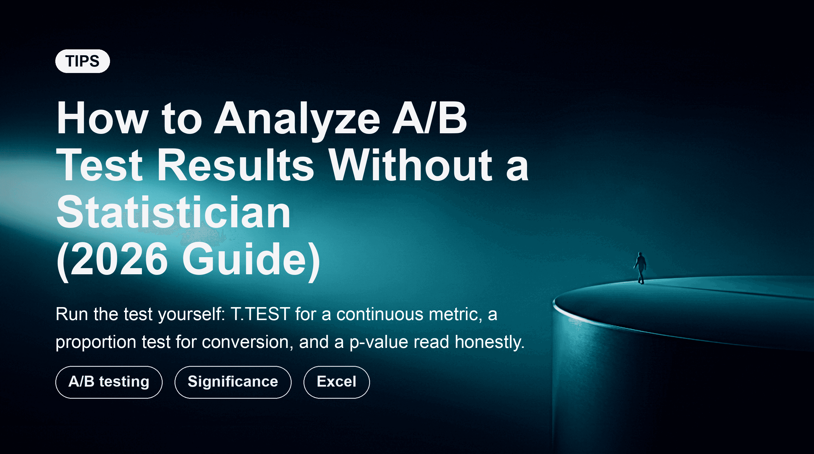 How to Analyze A/B Test Results Without a Statistician (2026 Guide)
