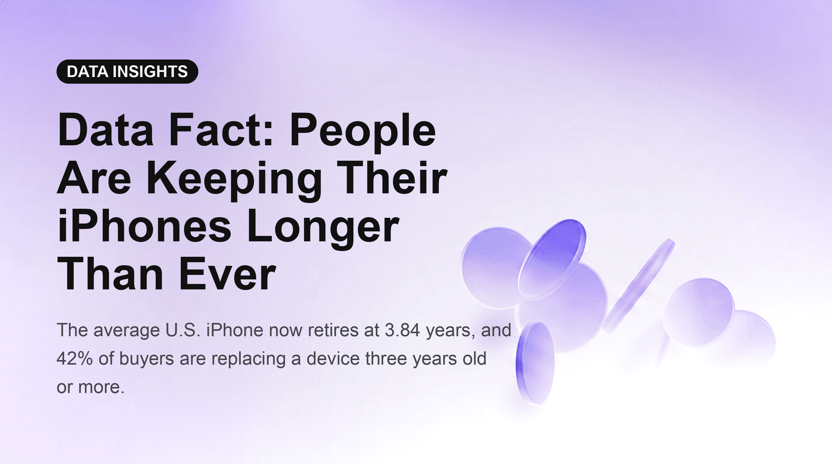 Data Fact: People Are Keeping Their iPhones Longer Than Ever