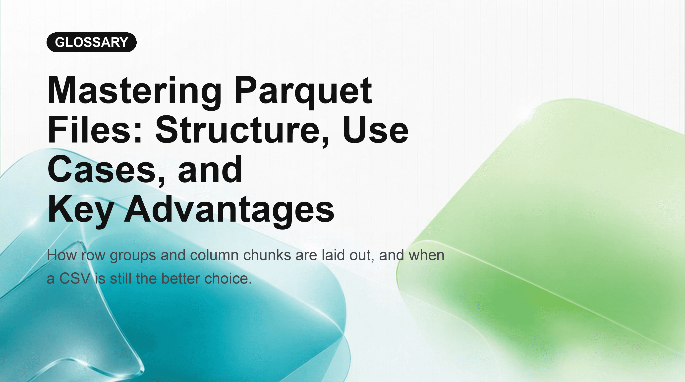 Mastering Parquet Files: Structure, Use Cases, and Key Advantages