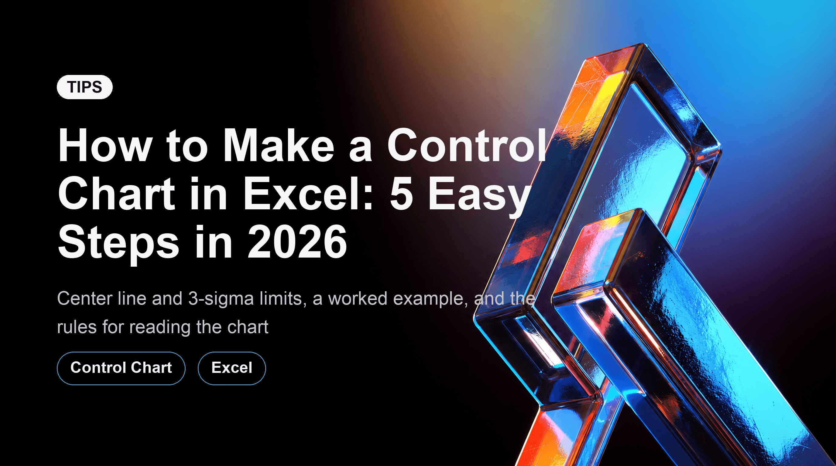 How to Make a Control Chart in Excel: 5 Easy Steps in 2026