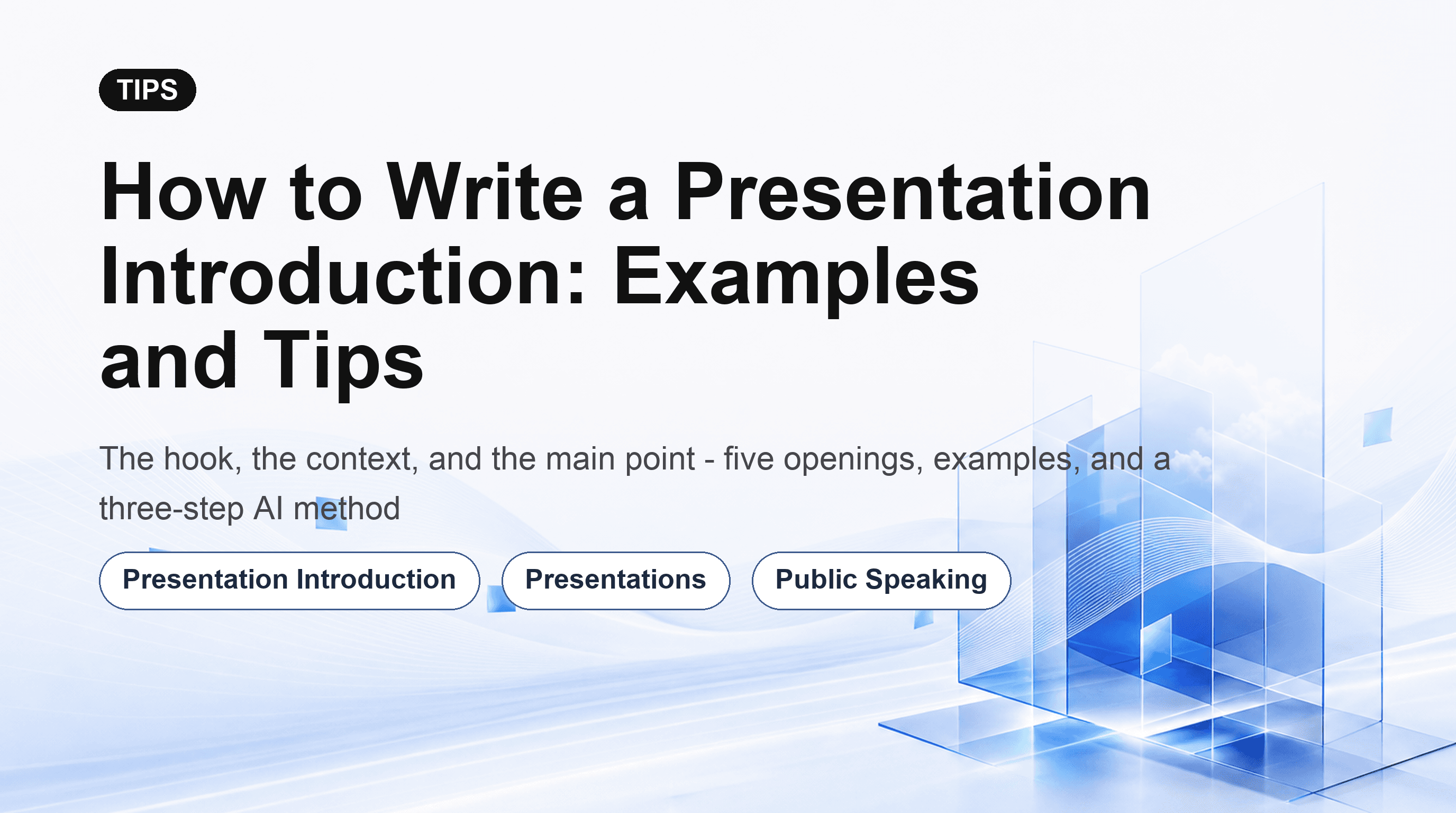 How to Write a Presentation Introduction: Examples and Tips