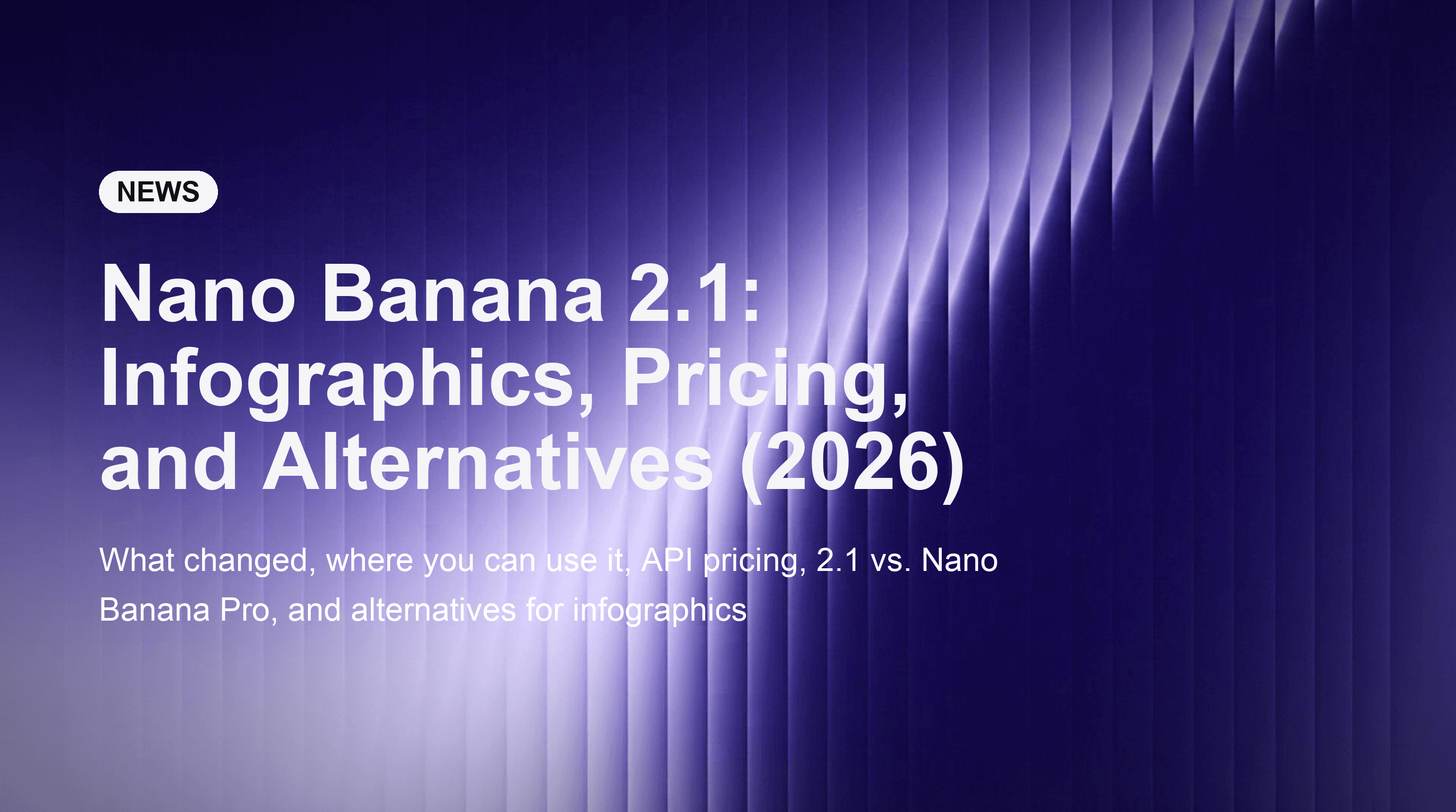 Nano Banana 2.1: Infographics, Pricing, and Alternatives (2026)