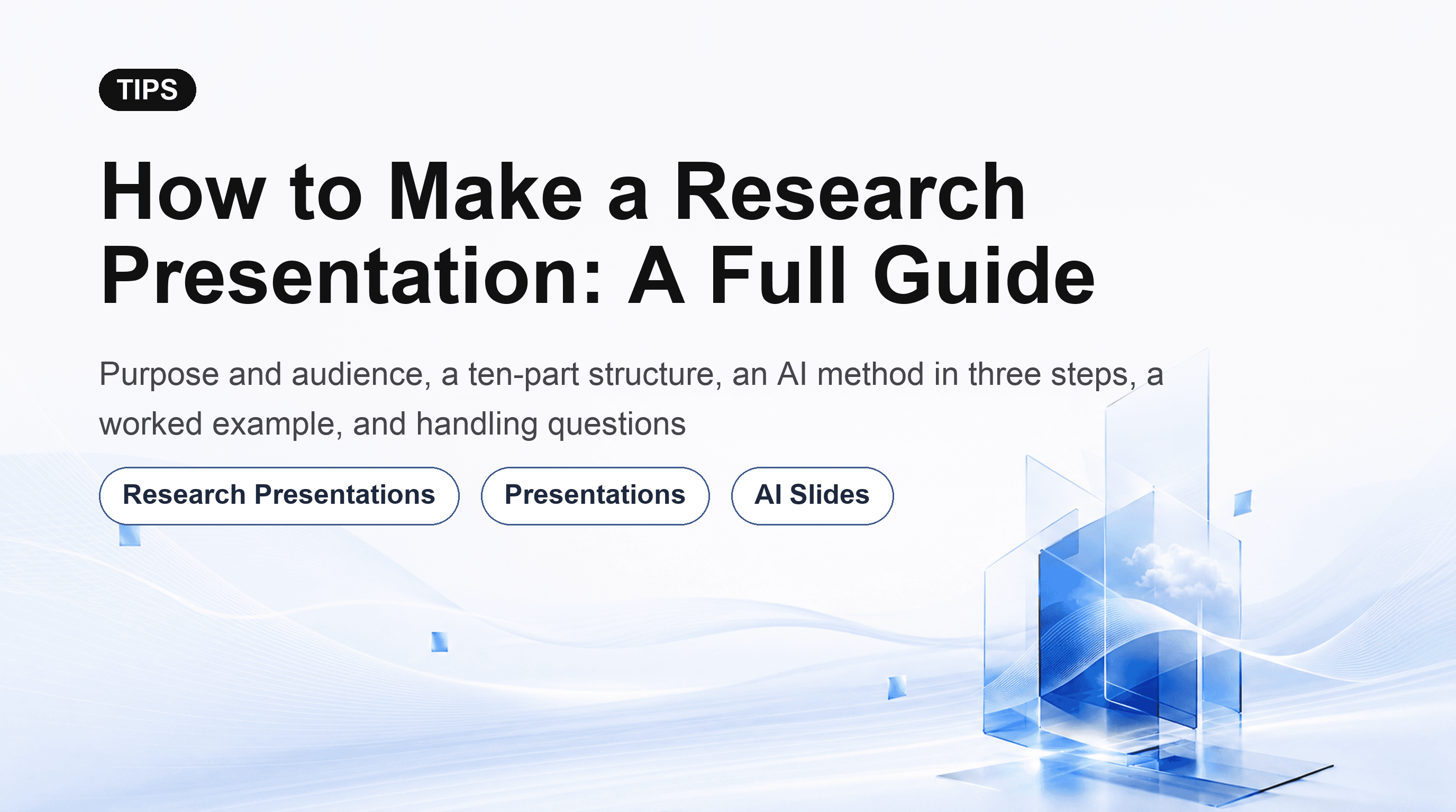 How to Make a Research Presentation: A Full Guide