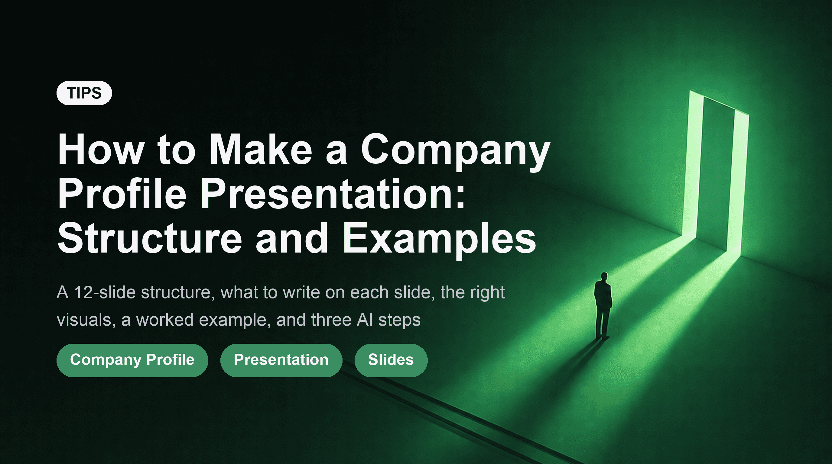 How to Make a Company Profile Presentation: Structure and Examples