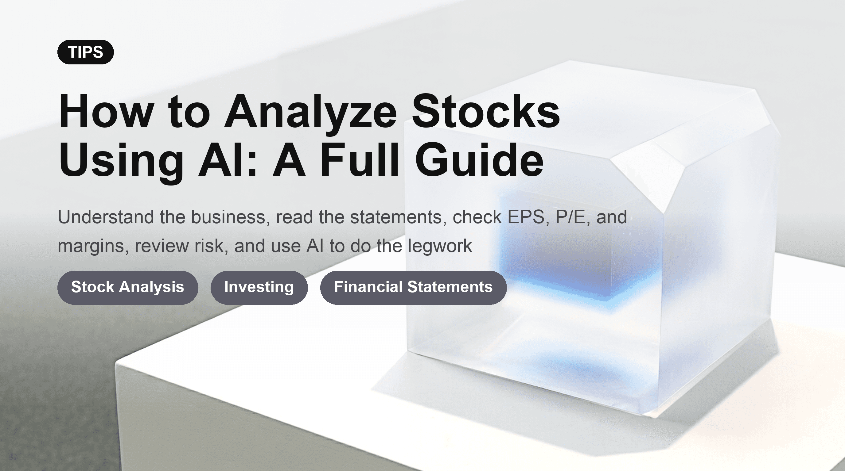 How to Analyze Stocks Using AI: A Full Guide